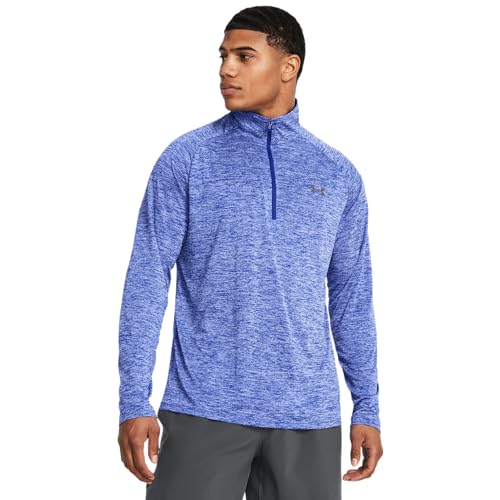 Under Armour Men's Ua Tech 2.0 1/2 Zip Versatile Warm Up Top for Men, Light and Breathable Zip Up Top for Working Out (Pack of 1)