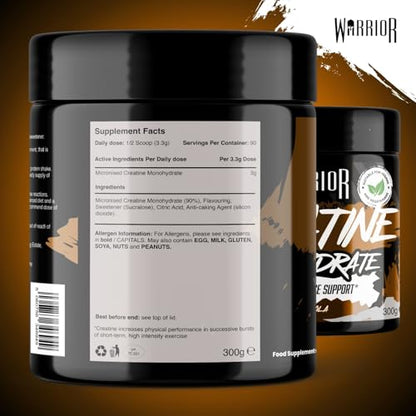 Warrior Creatine Monohydrate Powder 300g