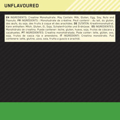 Optimum Nutrition Micronised Creatine Powder 100% Pure