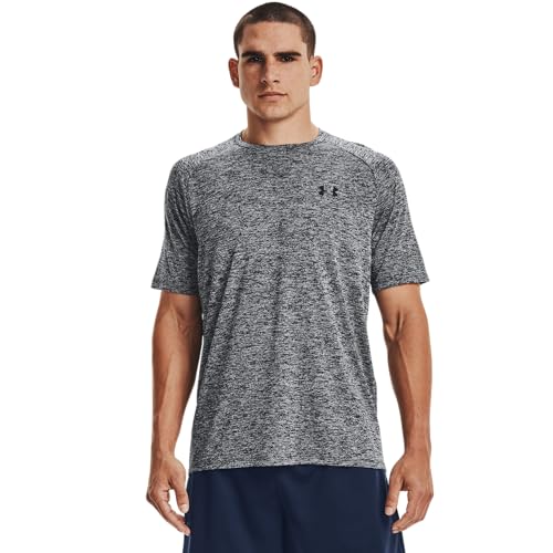 Under Armour Men's Ua Tech 2.0 Ss Tee Light and Breathable Sports T-Shirt, Gym Clothes with Anti-Odour Technology (Pack of 1)