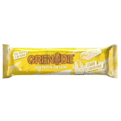 Grenade High Protein, Low Sugar Bar - White Chocolate Cookie, 12 x 60 g