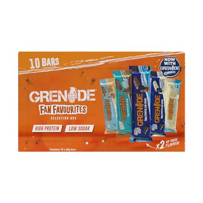 Grenade High Protein, Low Sugar Bar - White Chocolate Cookie, 12 x 60 g