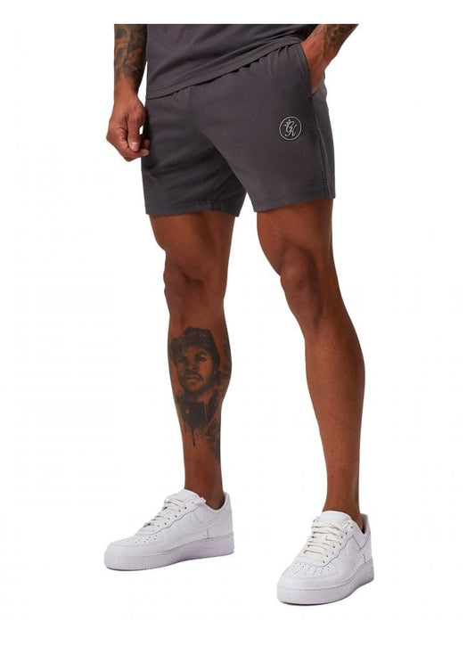 Gym King Men's Pro Jersey Shorts Graphite Mens Gym Wear