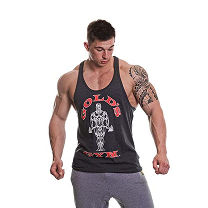 Gold's Gym Men's Muscle Joe Premium Stringer Vest