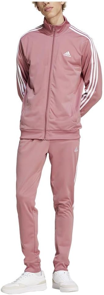 adidas Men's Basic 3-Stripes Tricot Track Suit