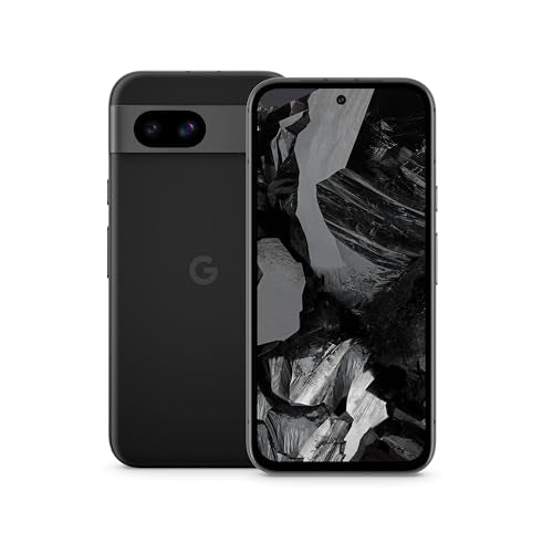 Google Pixel 8a – Unlocked Android smartphone with advanced Pixel Camera, 24-hour battery and powerful security – Obsidian, 128GB