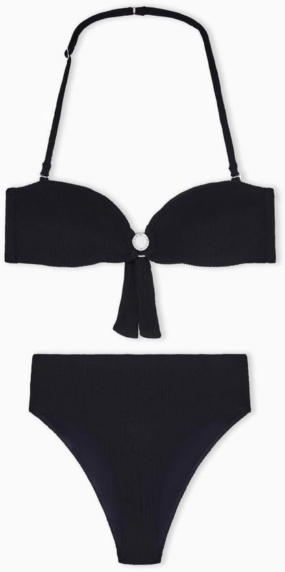 Emporio Armani Women's Bandeau+Brief Bikini Bikini Set