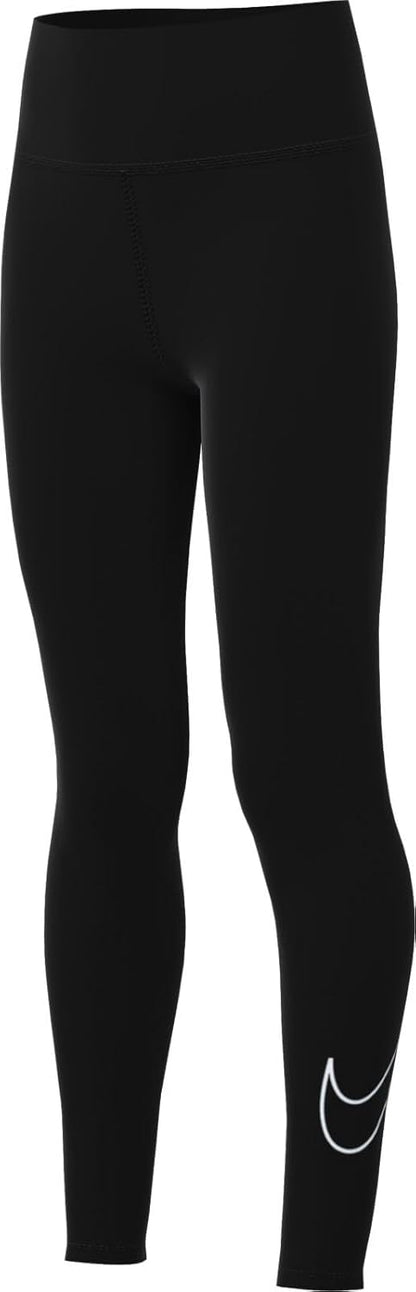 Nike Tights G NSW Clssc Tght GFX, Black/White, FZ5586-010, XL