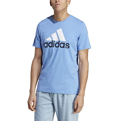 adidas Men's Essentials Single Jersey Big Logo Tee T-Shirt