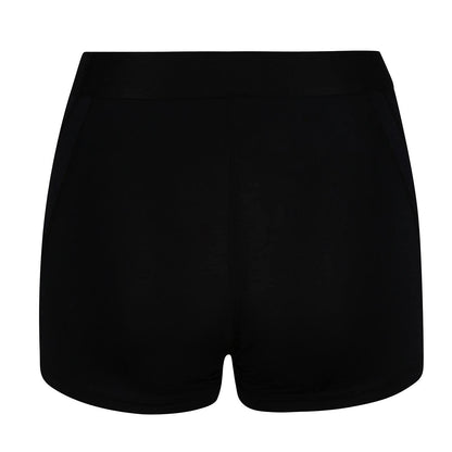 Reebok Women's Sports Shorts in Black Base Layer Bottom