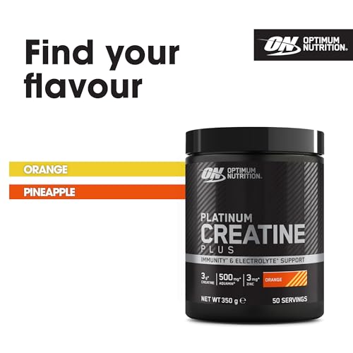 Optimum Nutrition Micronised Creatine Powder, 100% Pure Creatine Monohydrate Powder for Performance and Muscle Power, Unflavoured Shake, 186 Servings, 634 g