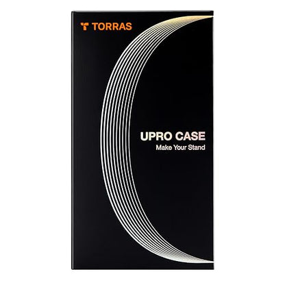 TORRAS for Samsung Galaxy Triple Camera Series [Durable Titanium Stand] [20W Wireless Charging] [TOP 19N Magnetic] [12FT Drop Protection] Case (Clear, Samsung S24 Ultra)