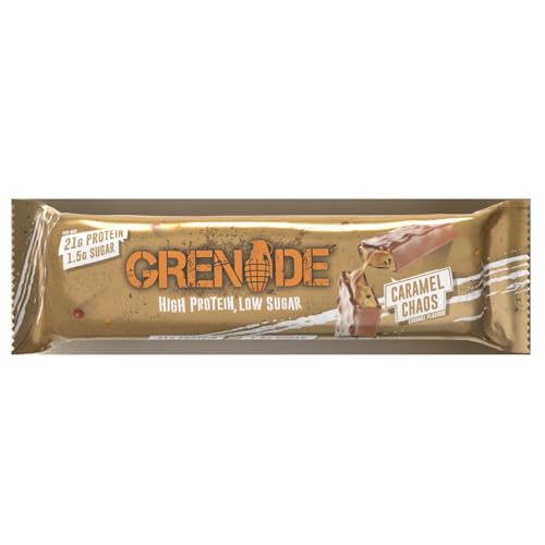 Grenade High Protein, Low Sugar Bar - White Chocolate Cookie, 12 x 60 g