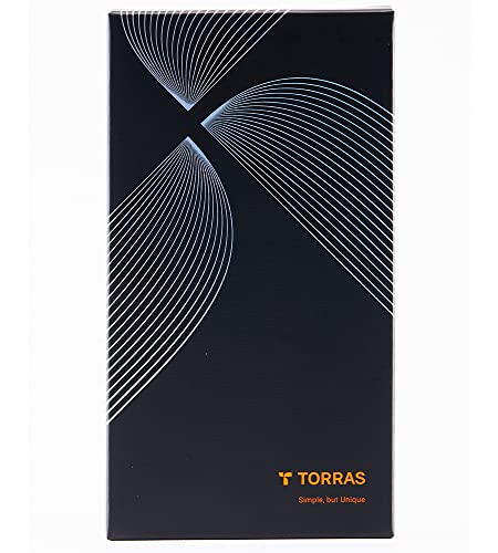 TORRAS for Samsung Galaxy Triple Camera Series [Durable Titanium Stand] [20W Wireless Charging] [TOP 19N Magnetic] [12FT Drop Protection] Case (Clear, Samsung S24 Ultra)