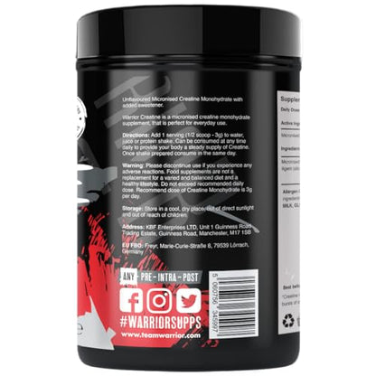 Warrior Creatine Monohydrate Powder 300g