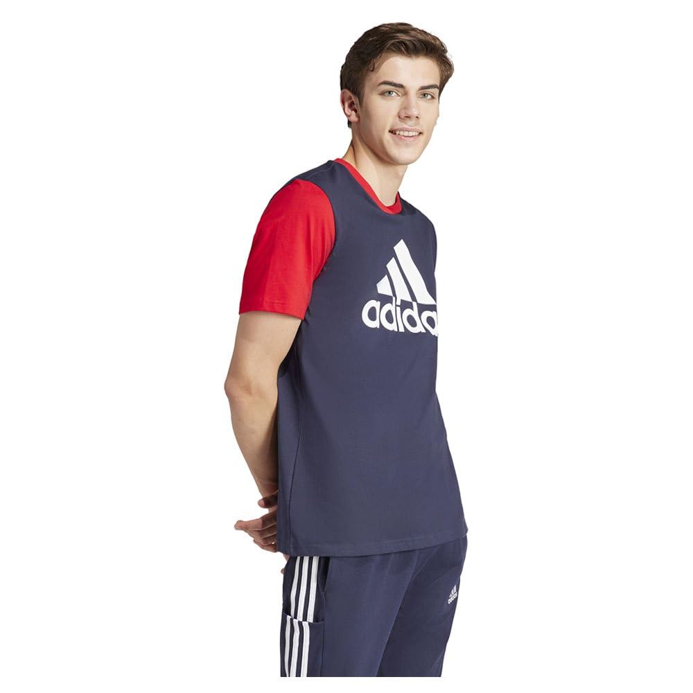 adidas Men's Essentials Single Jersey Big Logo Tee T-Shirt