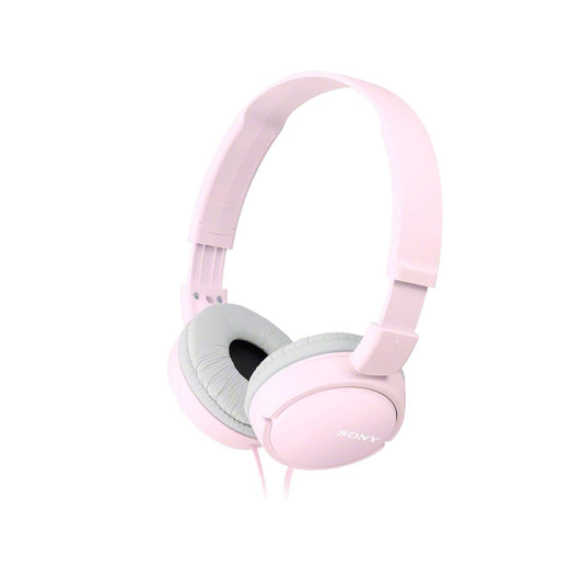 Sony MDR-ZX110 Wired Overhead Headphones, Neodymium Dynamic Drivers, Swivel Fold Design - Black