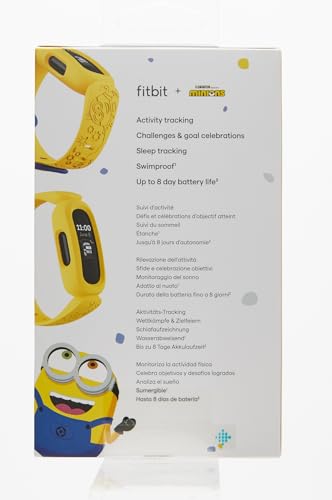 Fitbit Ace 3 Activity Tracker for Kids with Animated Clock Faces, Up to 8 days battery life & water resistant up to 50 m