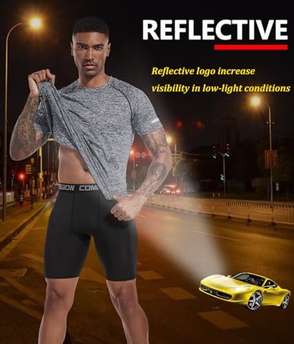 Boyzn 1, 3 or 5 Pack Men's Workout Running Shirts, Dry Fit Moisture Wicking T-Shirts, Sports Gym Athletic Short Sleeve Shirts