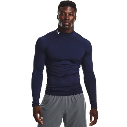 Under Armour Mens Mock Long Sleeve Top