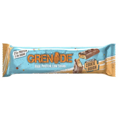 Grenade High Protein, Low Sugar Bar - White Chocolate Cookie, 12 x 60 g