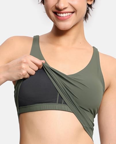 Women’s Longline Sports Bra Wirefree Padded