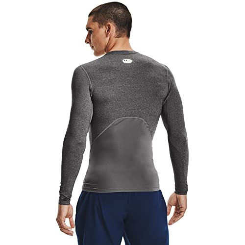 Under Armour Men's Ua Hg Armour Comp Ls Long-Sleeve Sports Top, Breathable Long-Sleeved Top for Men (Pack of 1)