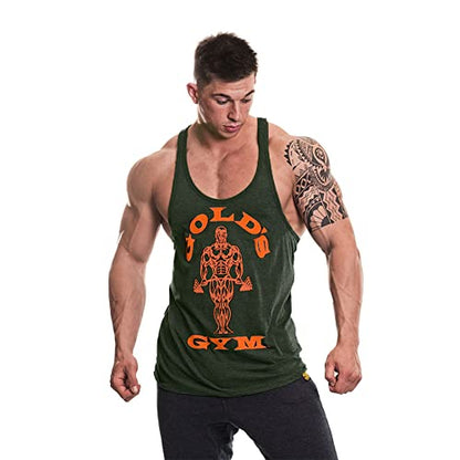 Gold's Gym Men's Muscle Joe Premium Stringer Vest