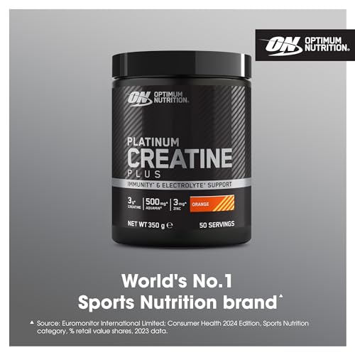 Optimum Nutrition Micronised Creatine Powder, 100% Pure Creatine Monohydrate Powder for Performance and Muscle Power, Unflavoured Shake, 186 Servings, 634 g