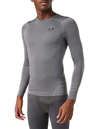 Under Armour Men's Ua Hg Armour Comp Ls Long-Sleeve Sports Top, Breathable Long-Sleeved Top for Men (Pack of 1)