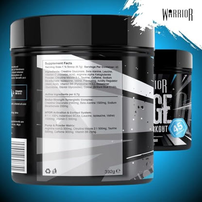 Warrior Rage Pre Workout Powder 392g