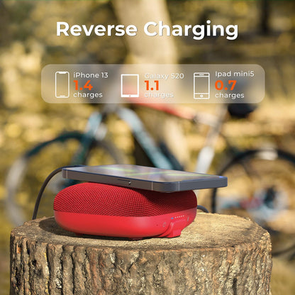 Tribit StormBox Micro 2 Bluetooth Speaker, IP67, XBass, Wireless Pairing
