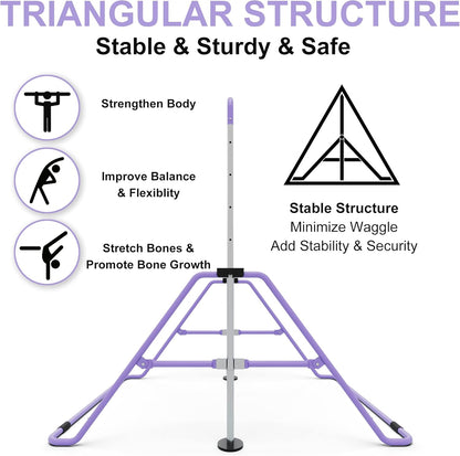 Adjustable Junior Kip Bar Gymnastics Training Equipment for Home GYMMAGE