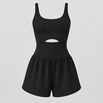 Women’s Relaxed Cotton Casual Jumpsuit