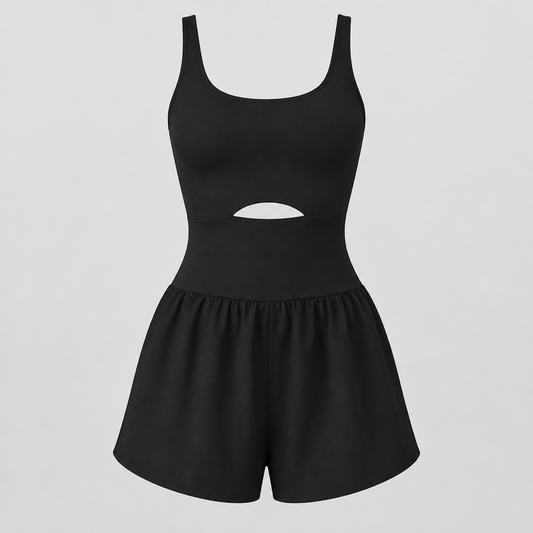 Women’s Relaxed Cotton Casual Jumpsuit