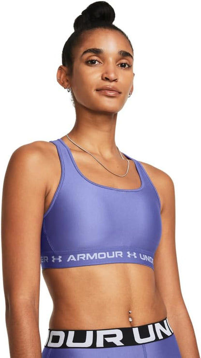 Under Armour Women's Crossback Mid Impact Sports Bra