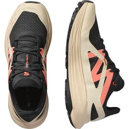 Salomon Womens Ultra Flow Black Tender, Versatile Hiking Shoes for Comfort, Perfect for Hiking Boots & Trail Running For Outdoors Adventures 4.5