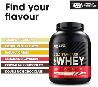 Optimum Nutrition Gold Standard 100% Whey Protein Powder