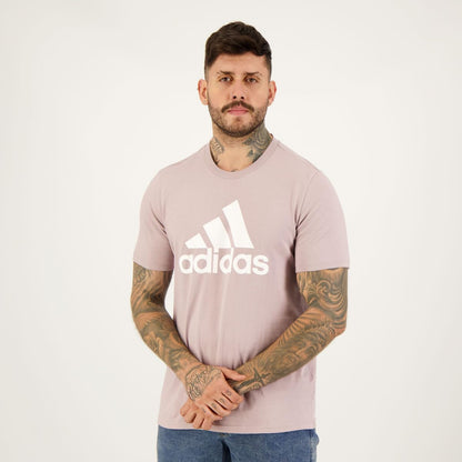 adidas Men's Essentials Single Jersey Big Logo Tee T-Shirt