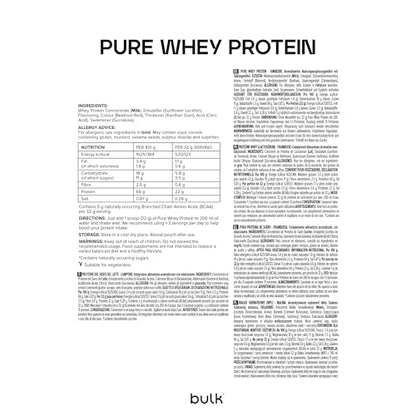 Bulk Pure Whey Protein Powder