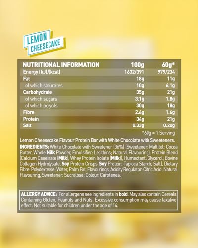 Grenade OREO Protein Bar - High Protein, Low Sugar, 12 x 60 g