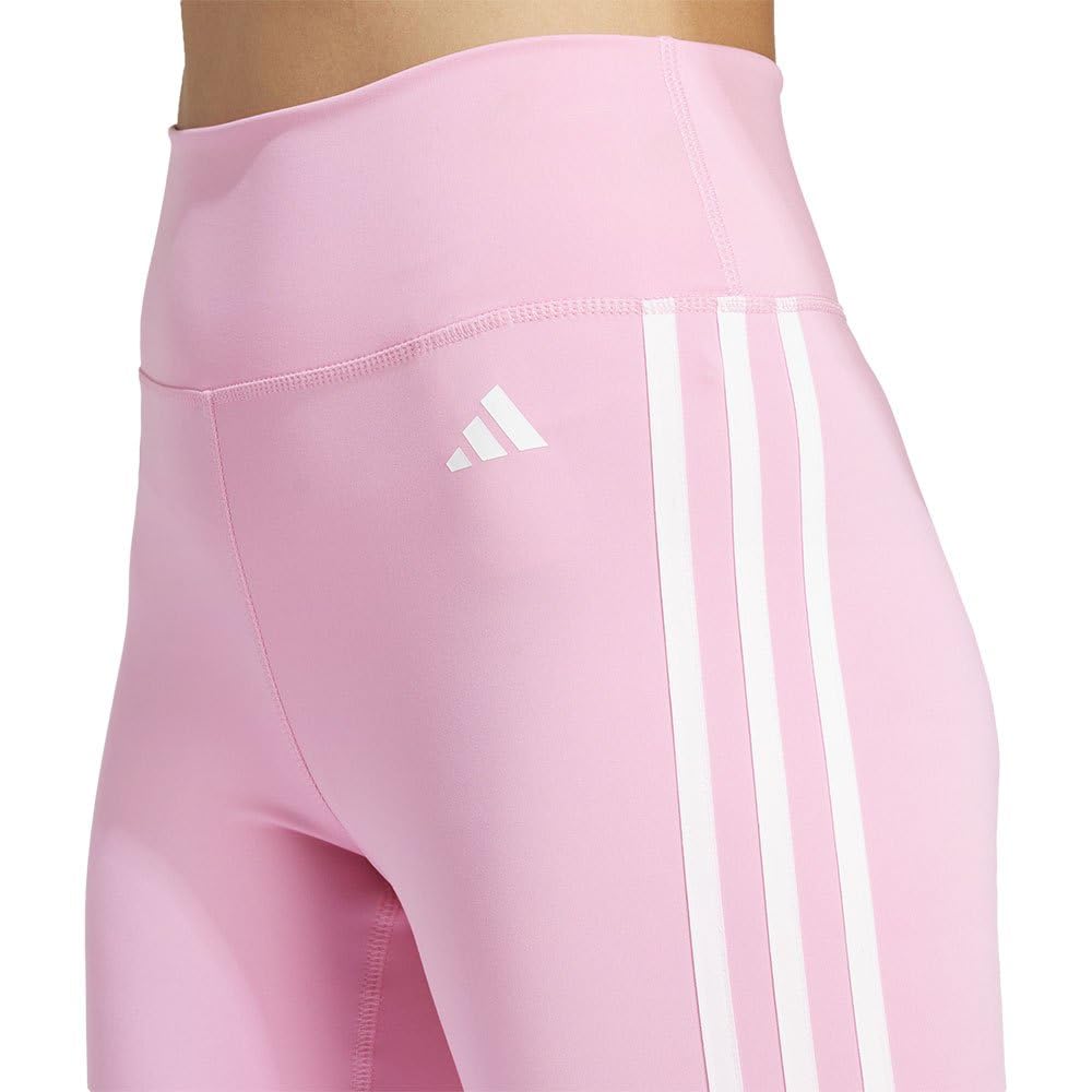 adidas Women's Train Essentials 3-Stripes High-Waisted 7/8 Leggings Tights (7/8)