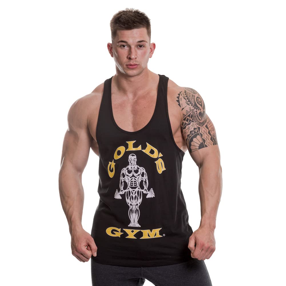 Gold's Gym Men's Muscle Joe Premium Stringer Vest