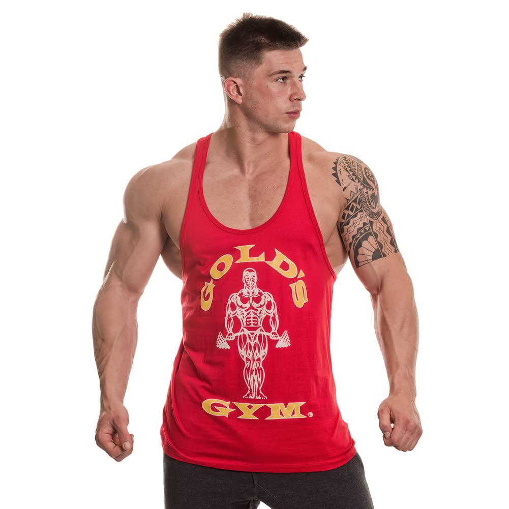 Gold's Gym Men's Muscle Joe Premium Stringer Vest