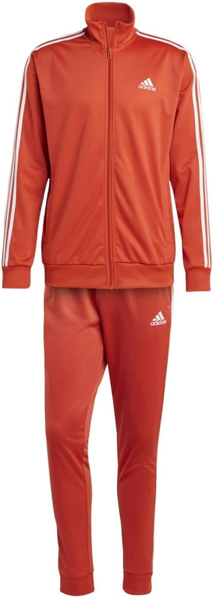 adidas Men's Basic 3-Stripes Tricot Track Suit