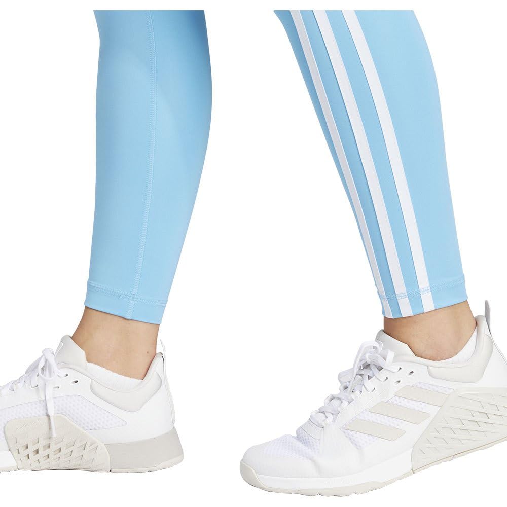 adidas Women's Train Essentials 3-Stripes High-Waisted 7/8 Leggings Tights (7/8)