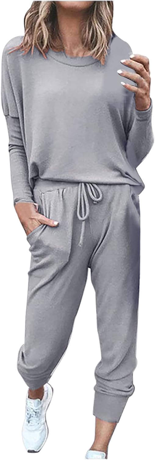 AMhomely Tracksuit Womens Full Set Lounge Wear Sets Oversized