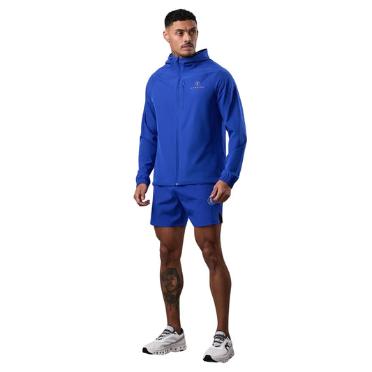 Gym King Pro Woven Hoodie - Vibrant Blue