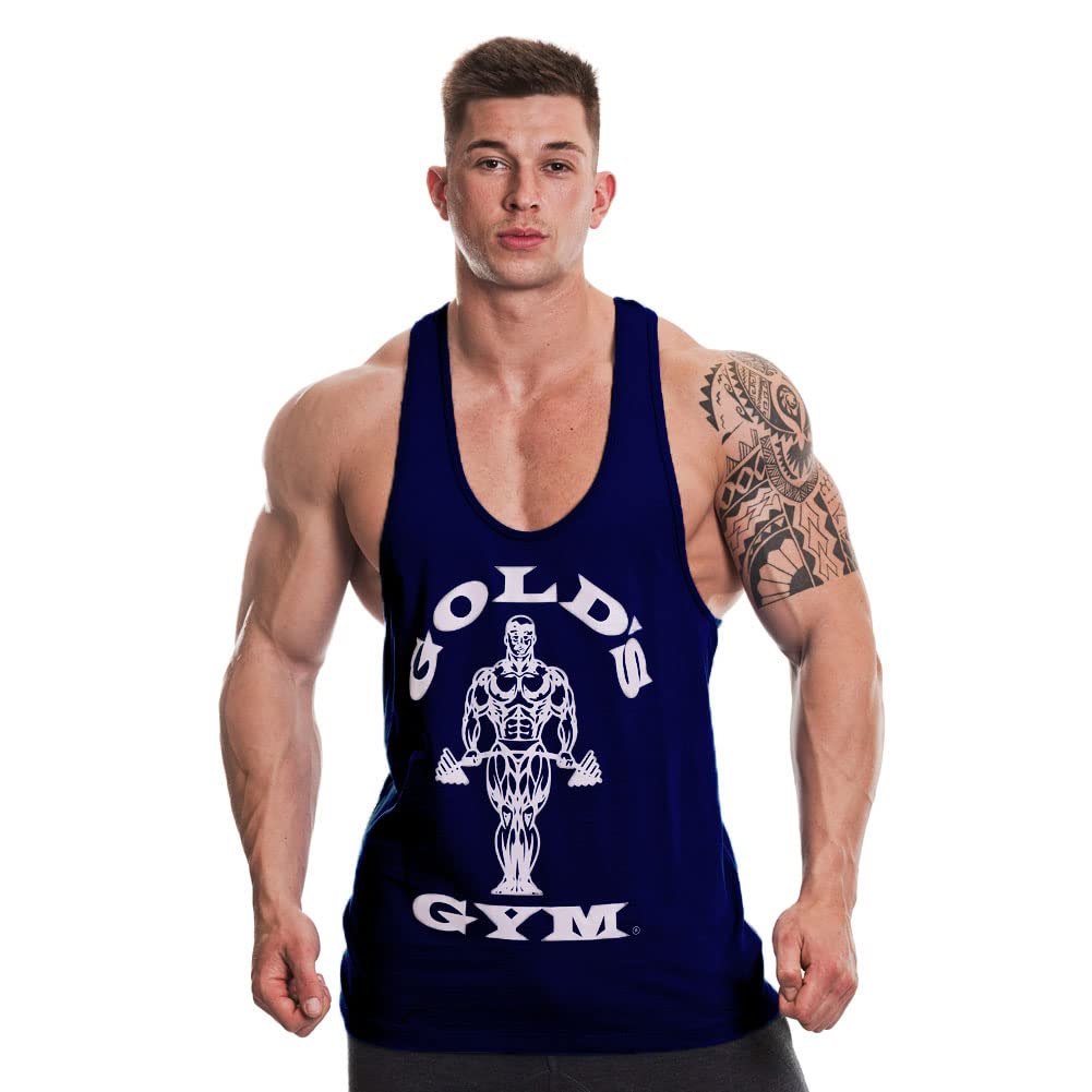 Gold's Gym Men's Muscle Joe Premium Stringer Vest