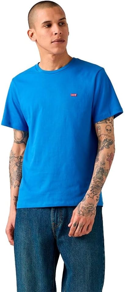 Levi's Men's Ss Original Housemark Tee- Core Chesthit Logo T-Shirt